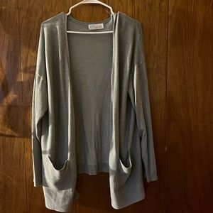 Grey lightweight cardigan